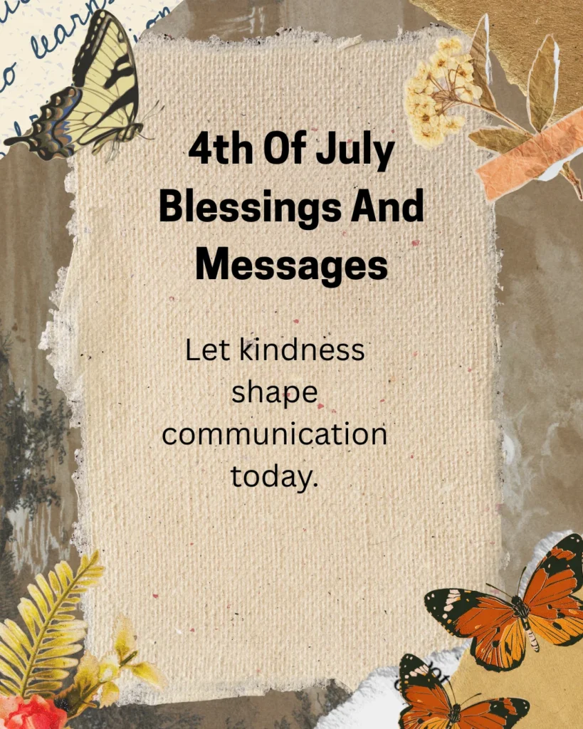4th Of July Blessings And Messages