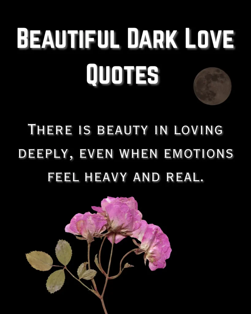 Beautiful Dark Love Quotes