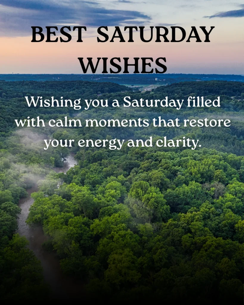 Best Saturday Wishes