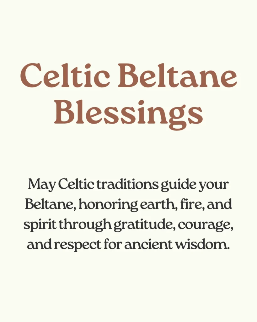 Celtic Beltane Blessings