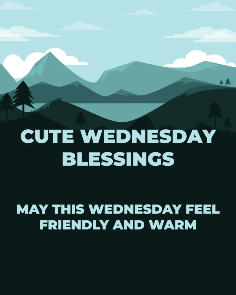 Cute Wednesday Blessings