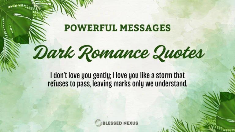 Dark Romance Quotes
