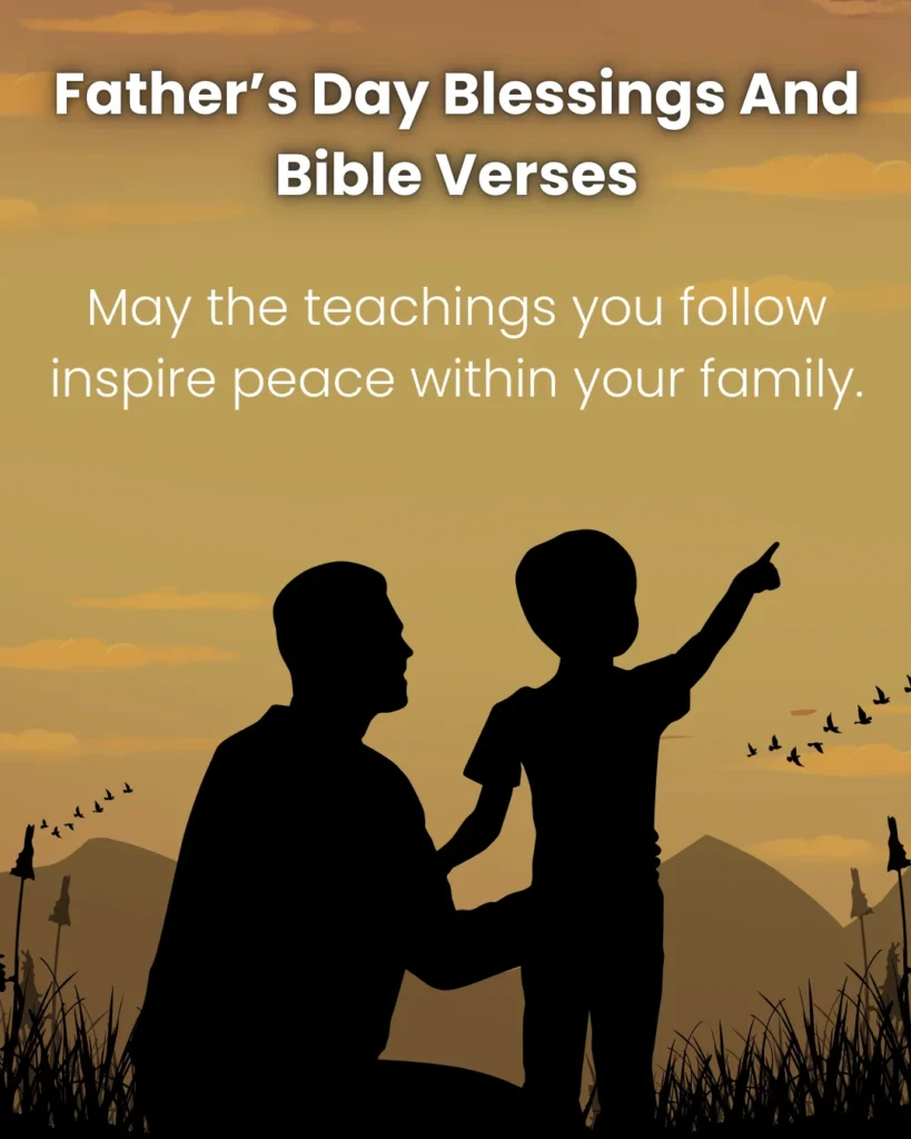 Father’s Day Blessings And Bible Verses