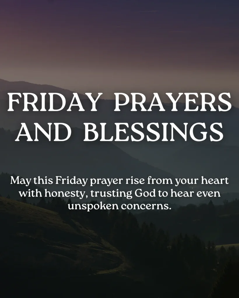 Friday Prayers And Blessings