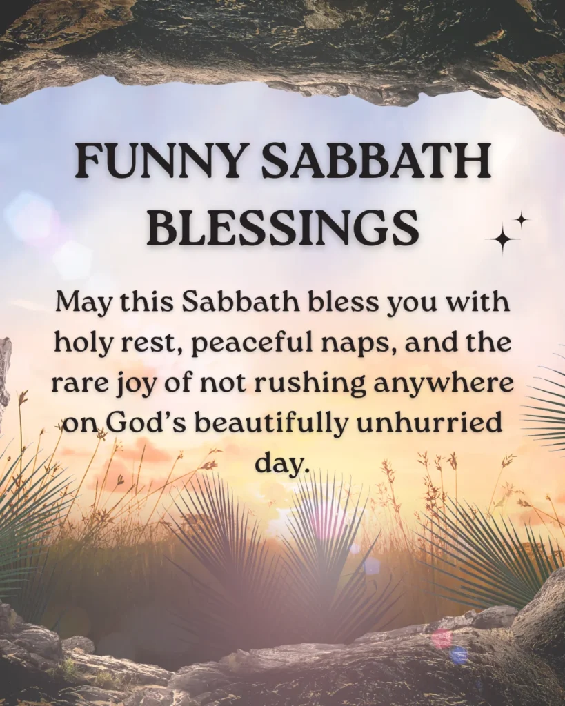 Funny Sabbath Blessings