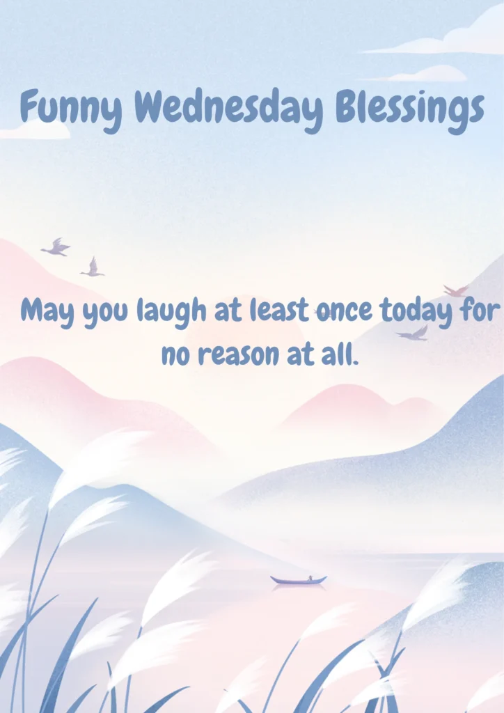 Funny Wednesday Blessings