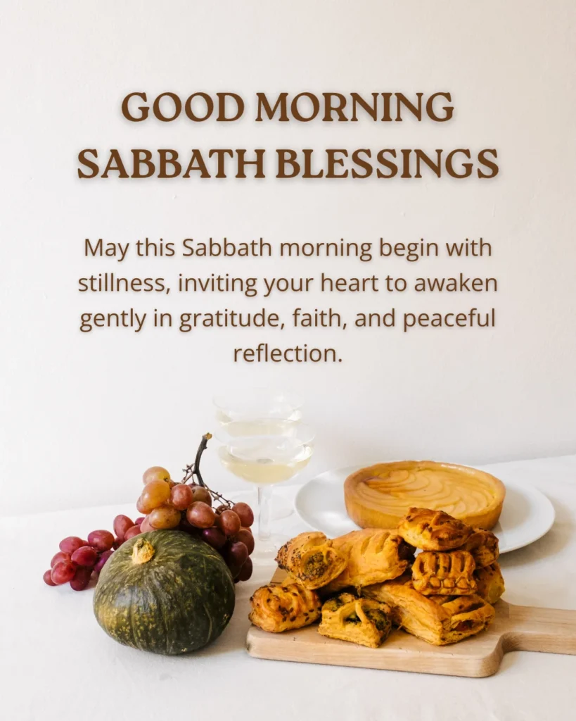 Good Morning Sabbath Blessings