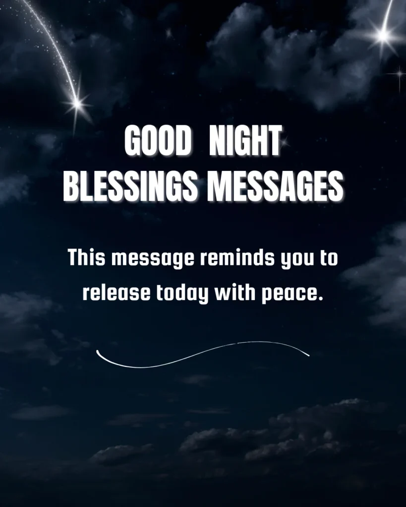 Good Night Blessings Messages