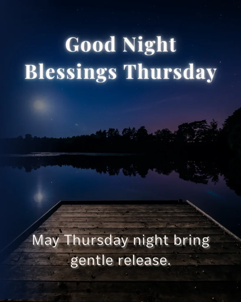 Good Night Blessings Thursday