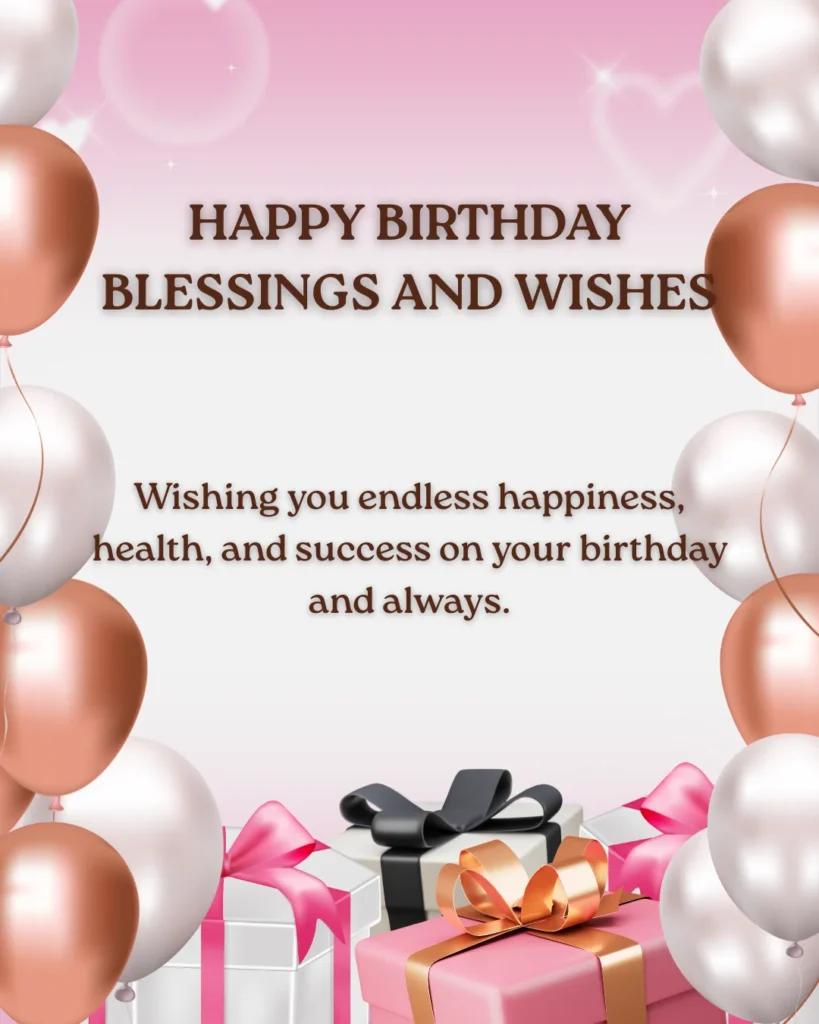 Happy Birthday Blessings And Wishes