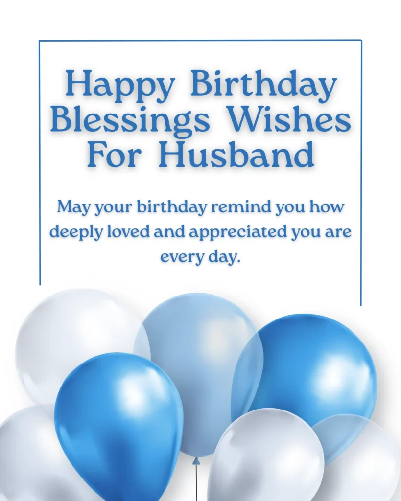 Happy Birthday Blessings Wishes For Husband