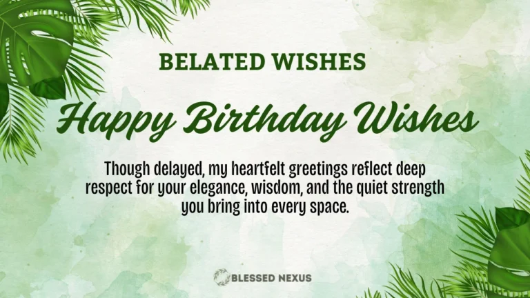 Happy Birthday Wishes