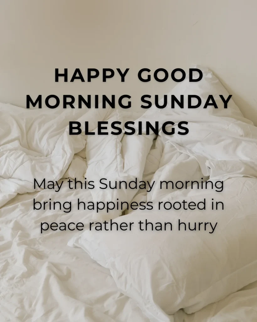 Happy Good Morning Sunday Blessings
