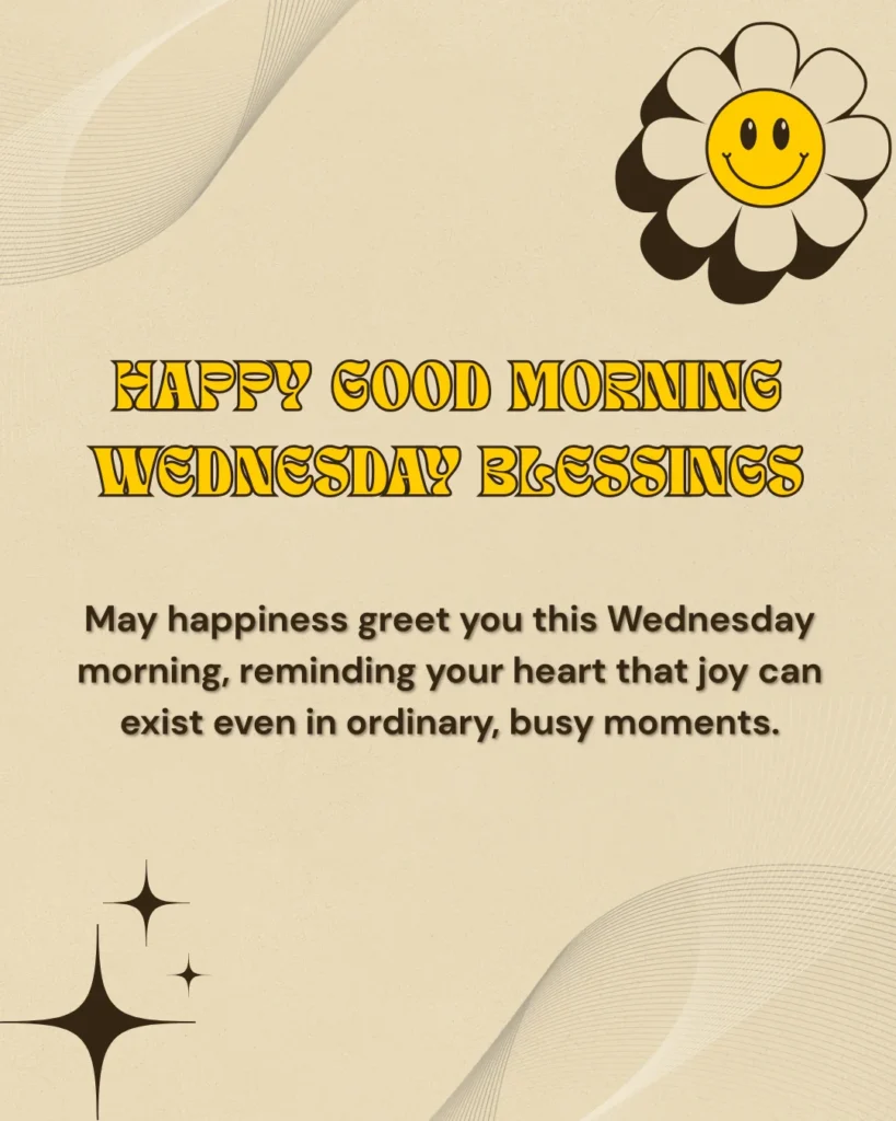 Happy Good Morning Wednesday Blessings