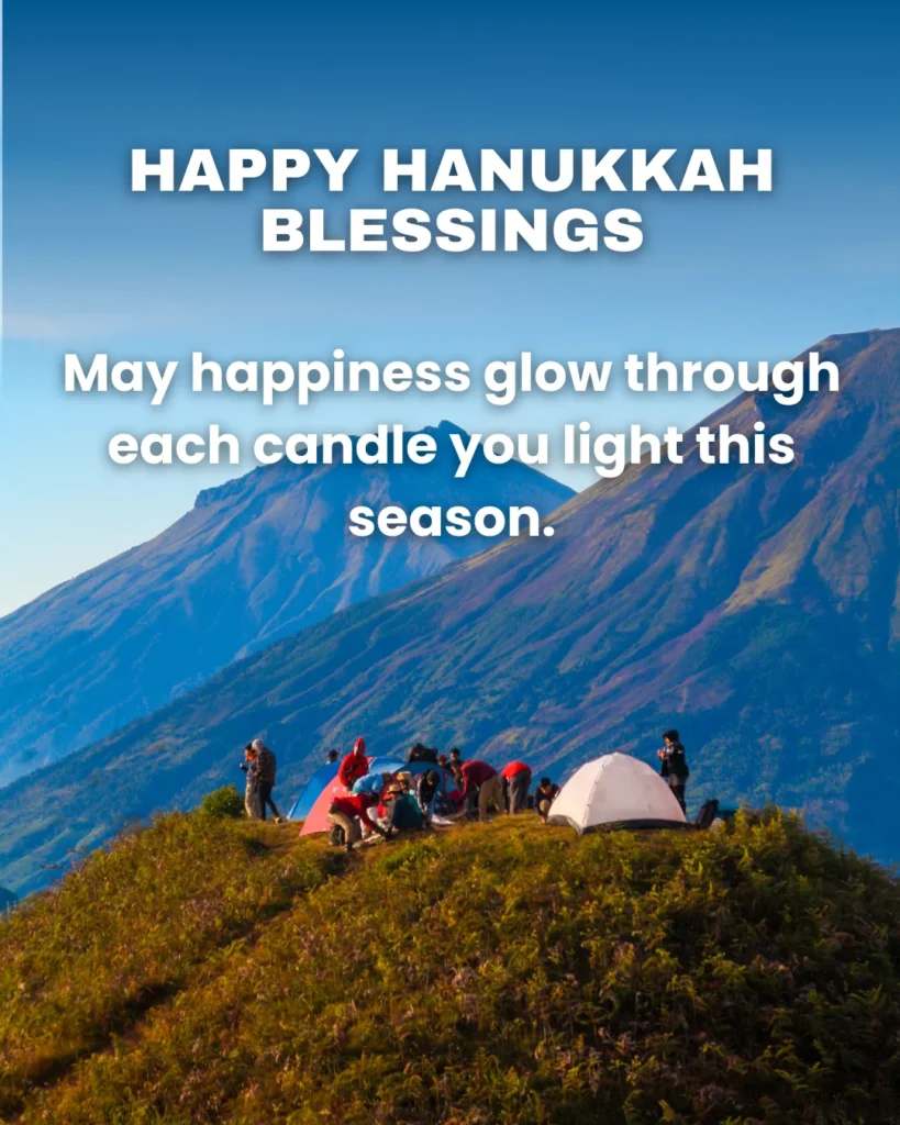 Happy Hanukkah Blessings