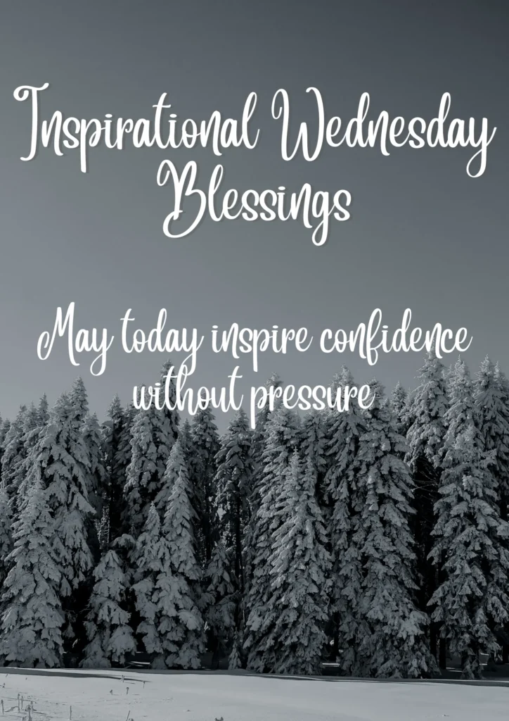 Inspirational Wednesday Blessings