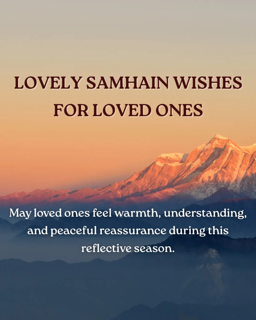 Lovely Samhain Wishes For Loved Ones
