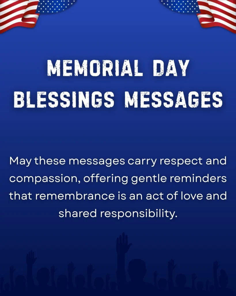 Memorial Day Blessings Messages