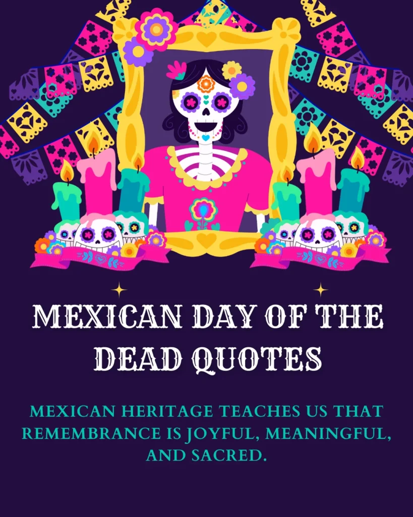 Mexican day of the dead quotes