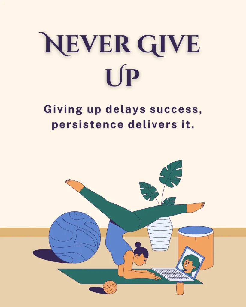 Never Give Up Weight Loss Quotes