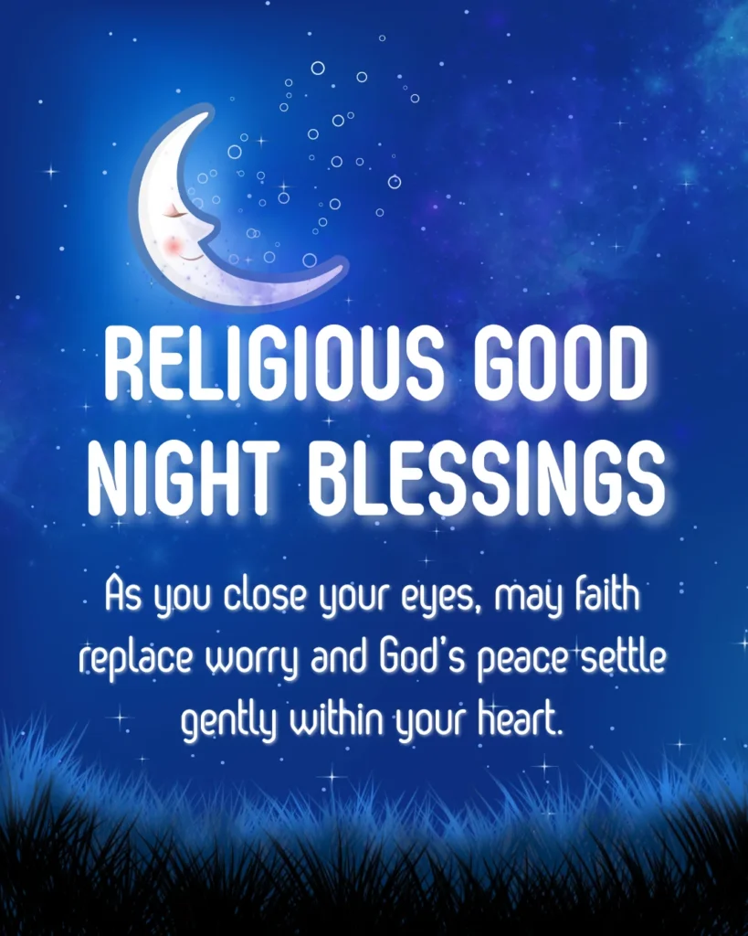 Religious Good Night Blessings