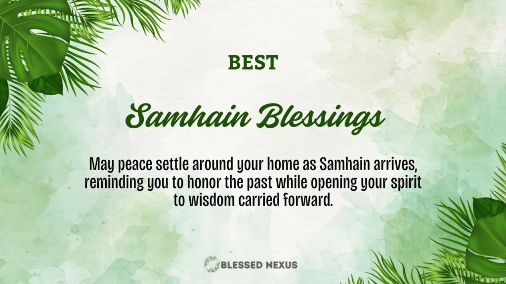 Samhain Blessings