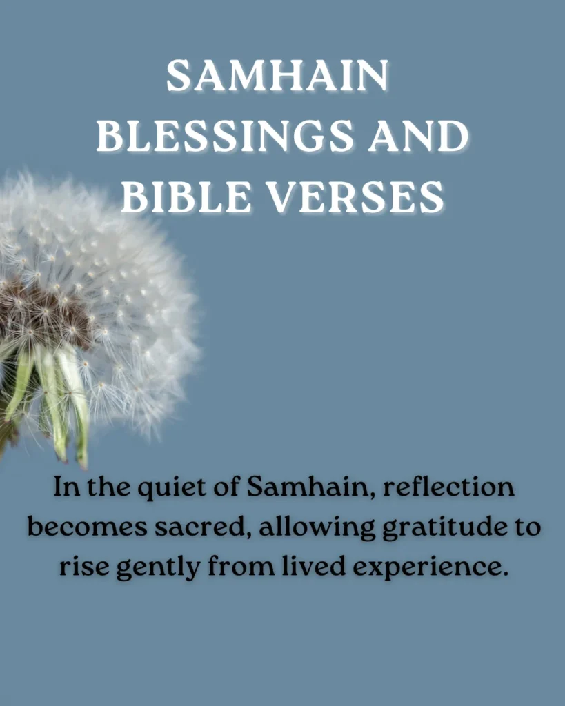 Samhain Blessings And bible Verses