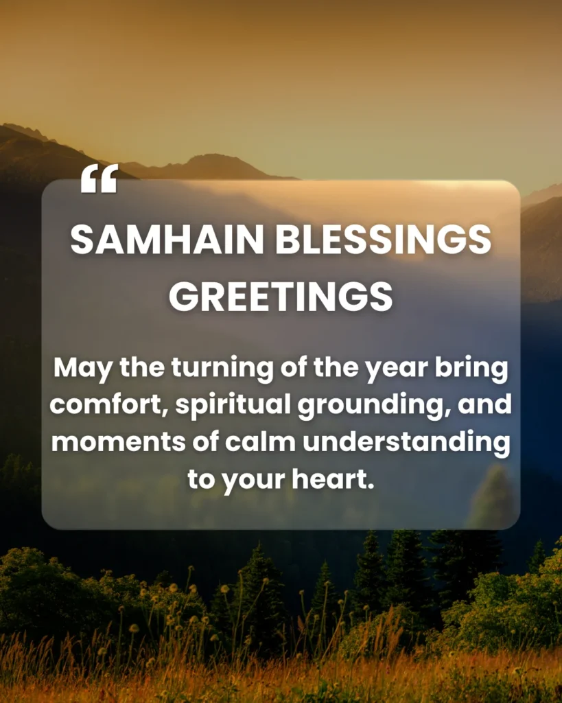 Samhain Blessings Greetings