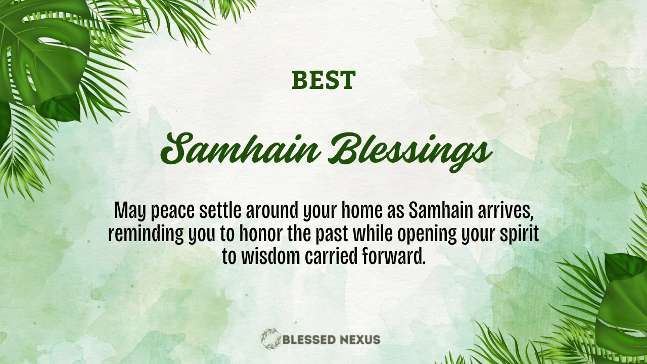 Samhain Blessings