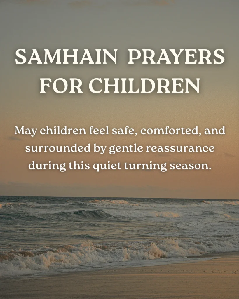 Samhain Prayers For Children