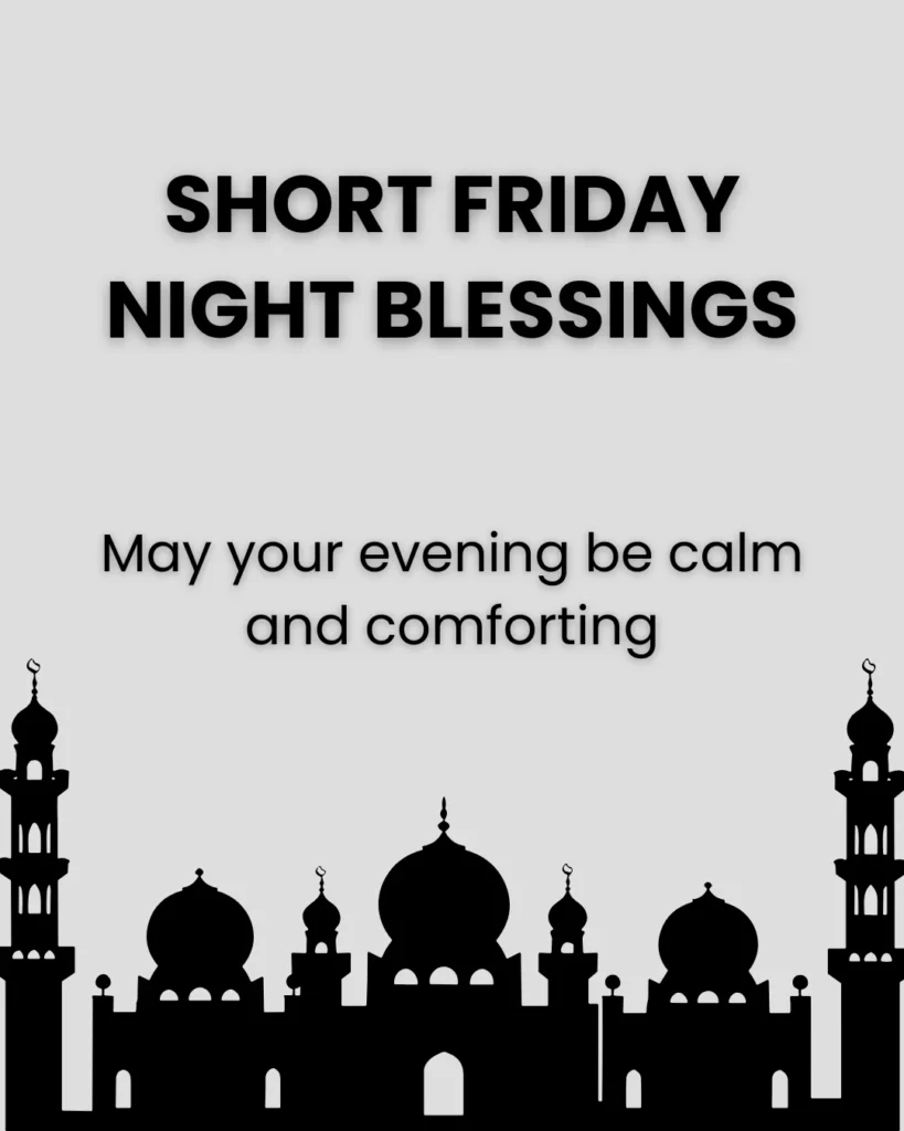 Short Friday Night Blessings