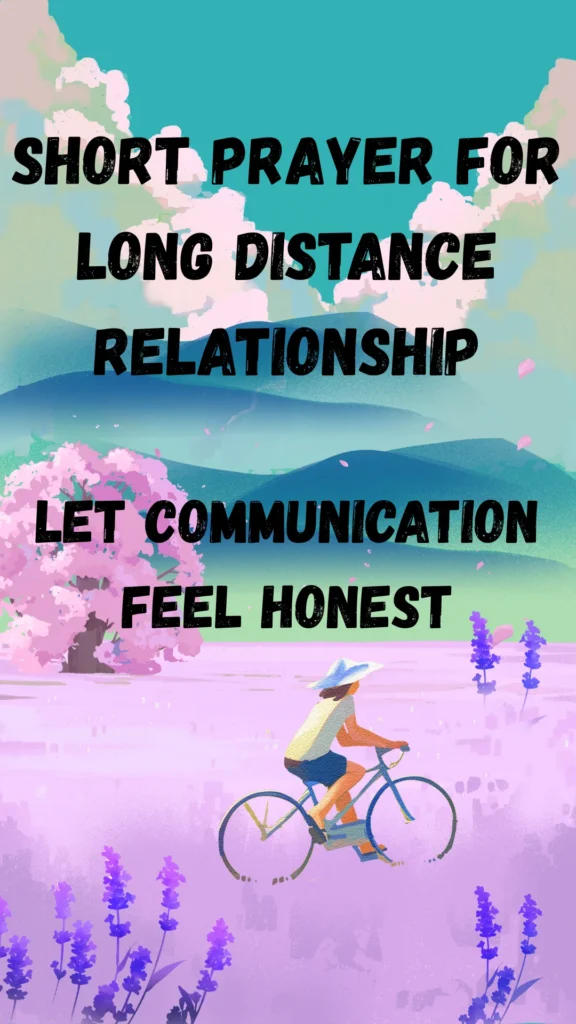 Short Prayer For Long Distance Relationship