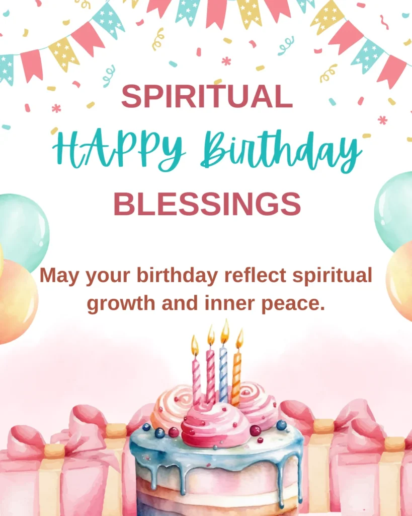 Spiritual Happy Birthday Blessings
