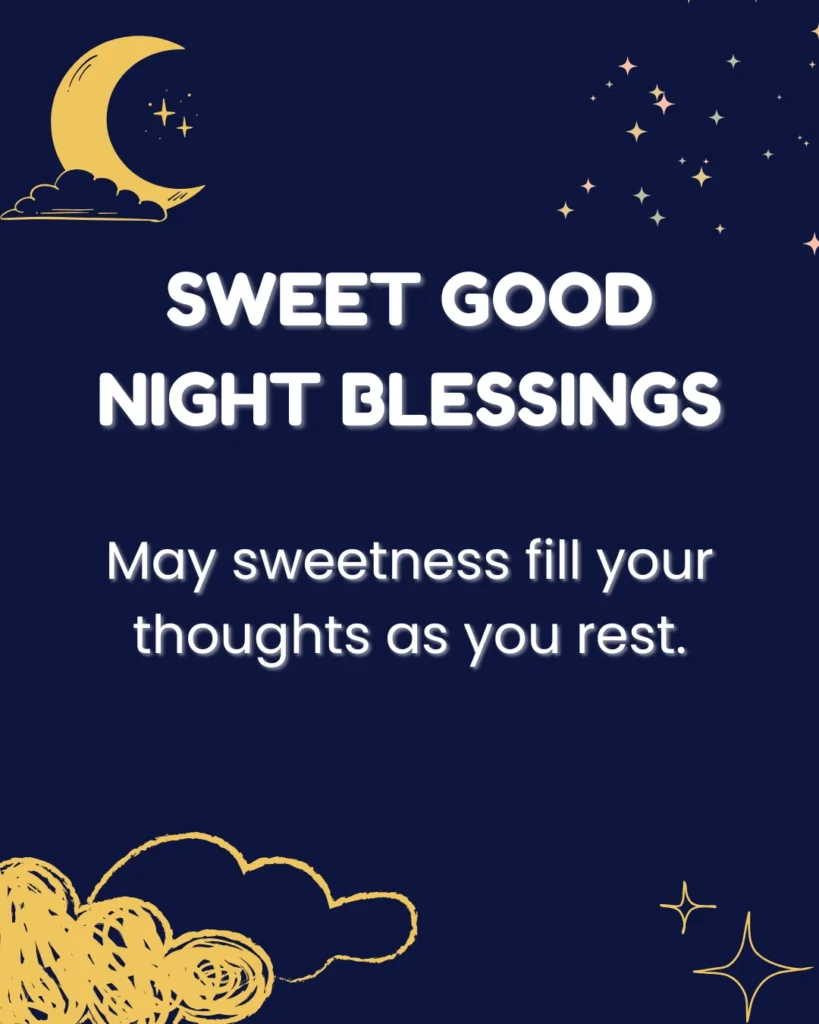 Sweet Good Night Blessings