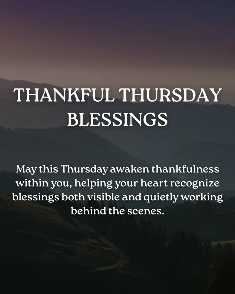 Thankful Thursday Blessings