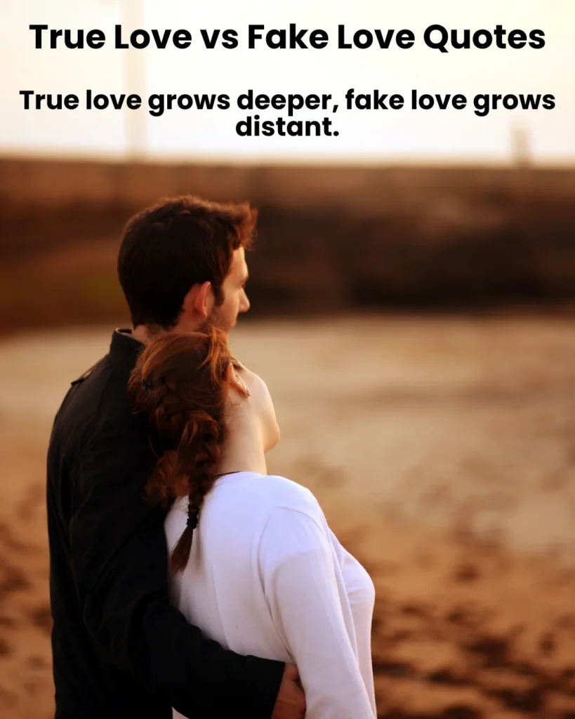 True Love vs Fake Love Quotes