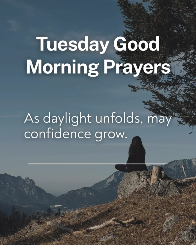 Tuesday Good Morning Prayers