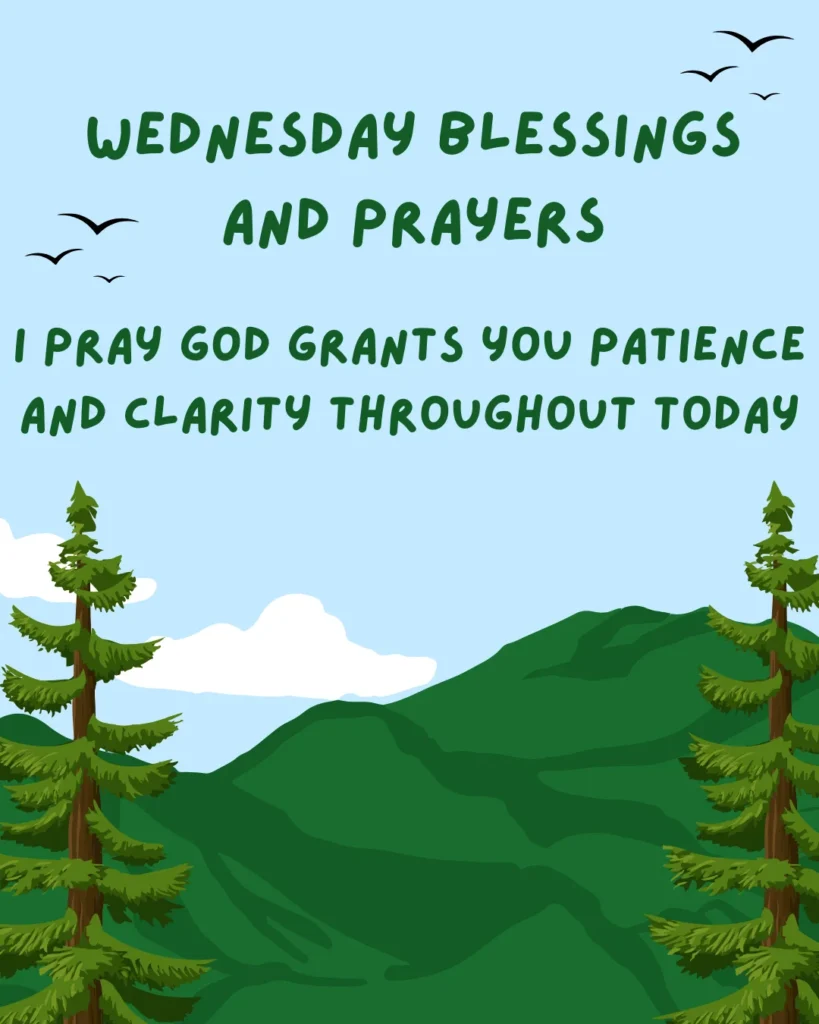 Wednesday Blessings And Prayers
