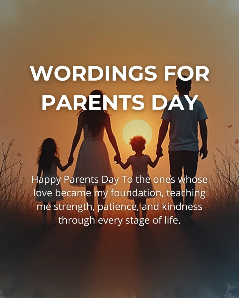 Wordings For Parents Day