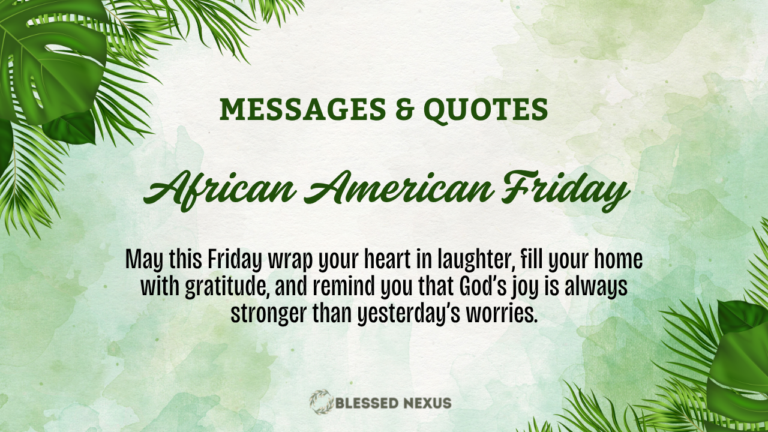 African American Spiritual Friday