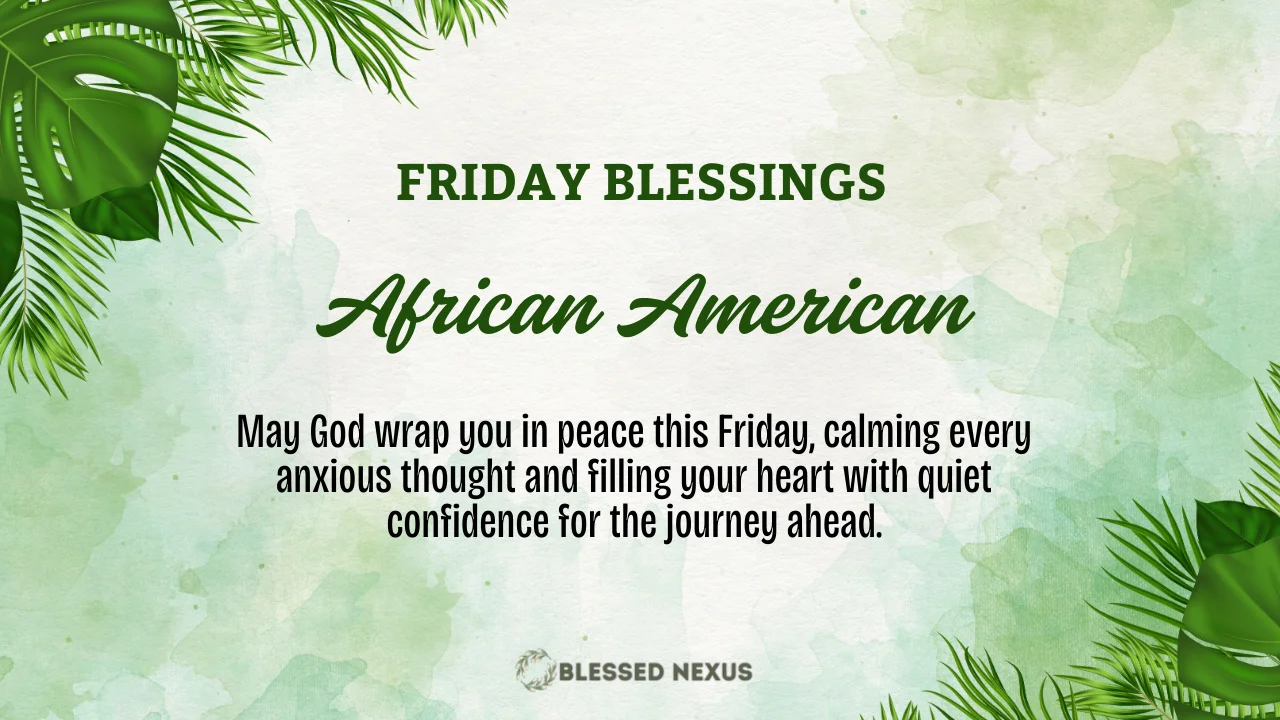 African American Friday Blessings