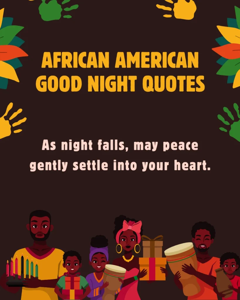African American Good Night Quotes