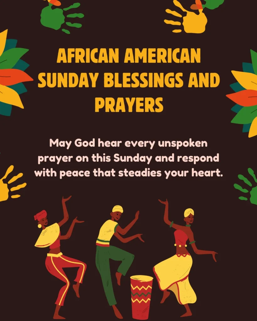 African American Sunday Blessings And Prayers