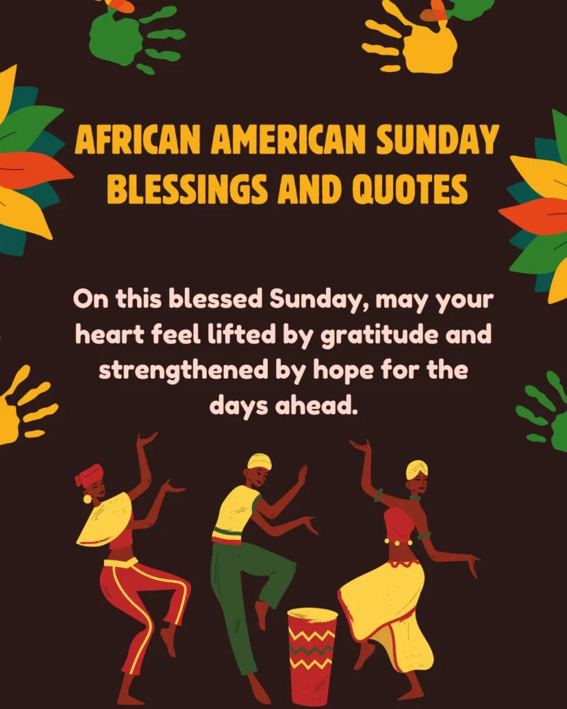 African American Sunday Blessings And Quotes