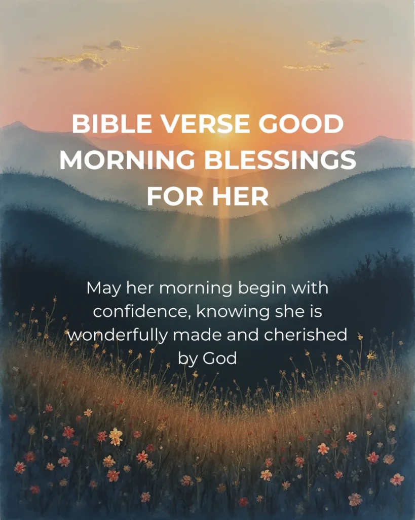 Bible Verse Good Morning Blessings For Her