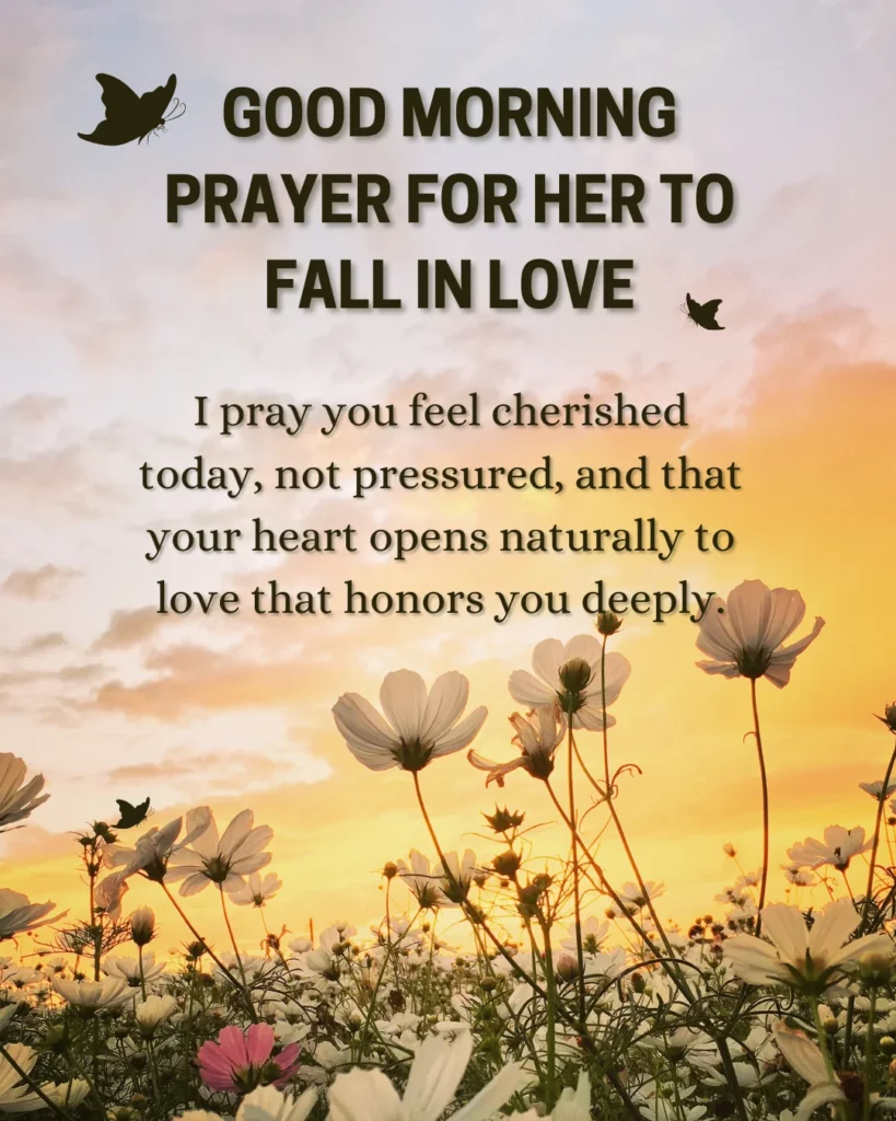 Good Morning Prayer for Her to Fall in Love