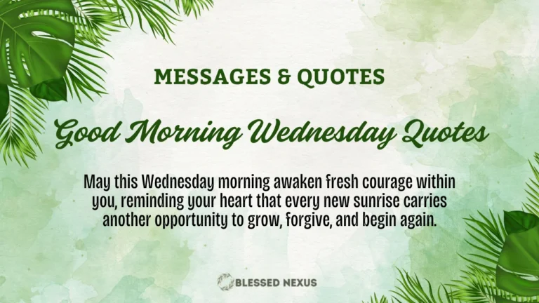 Good Morning Wednesday Quotes