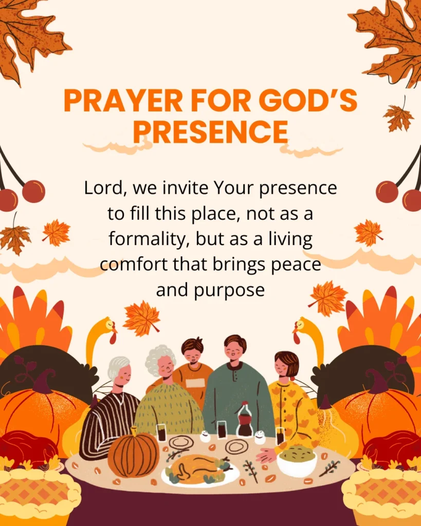 Prayer for God’s Presence