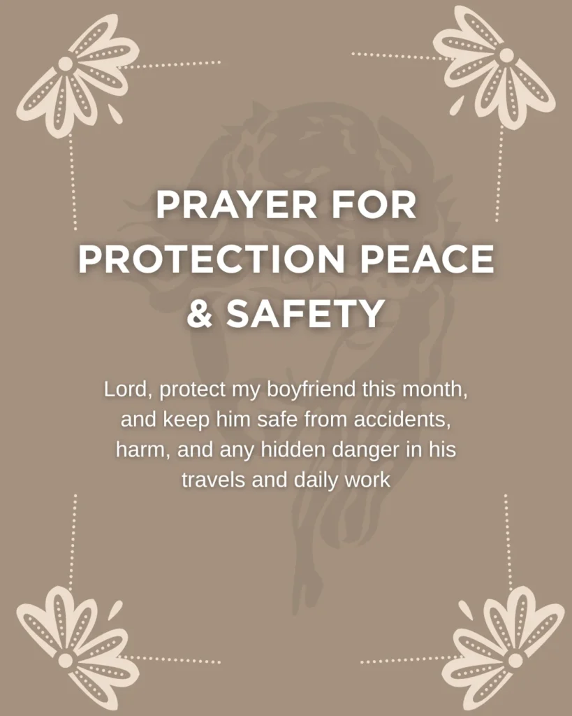 Prayer for Protection Peace & Safety
