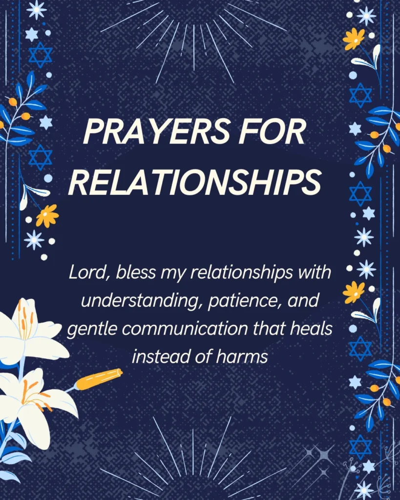 Prayers for Relationships
